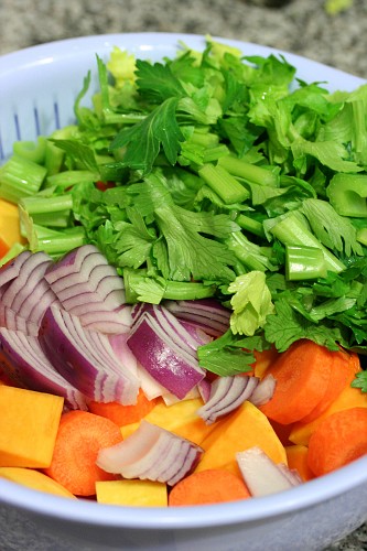 butternut squash chopped