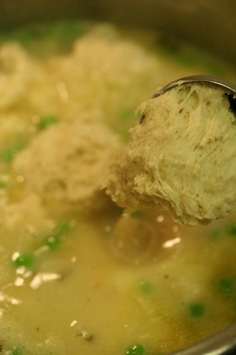 scoop dumplings
