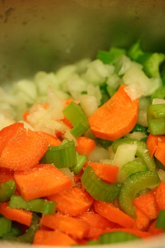 saute vegetables