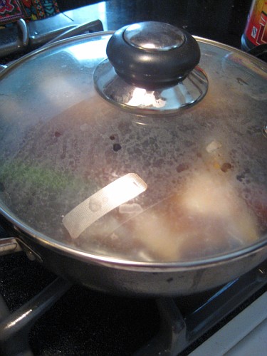 cover and cook tendon