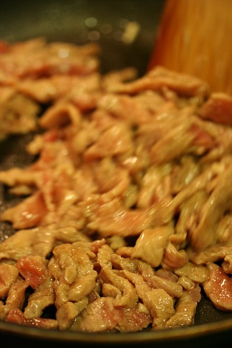 cook pork