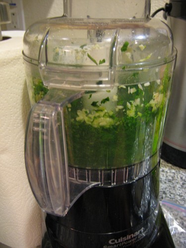 in the food processor