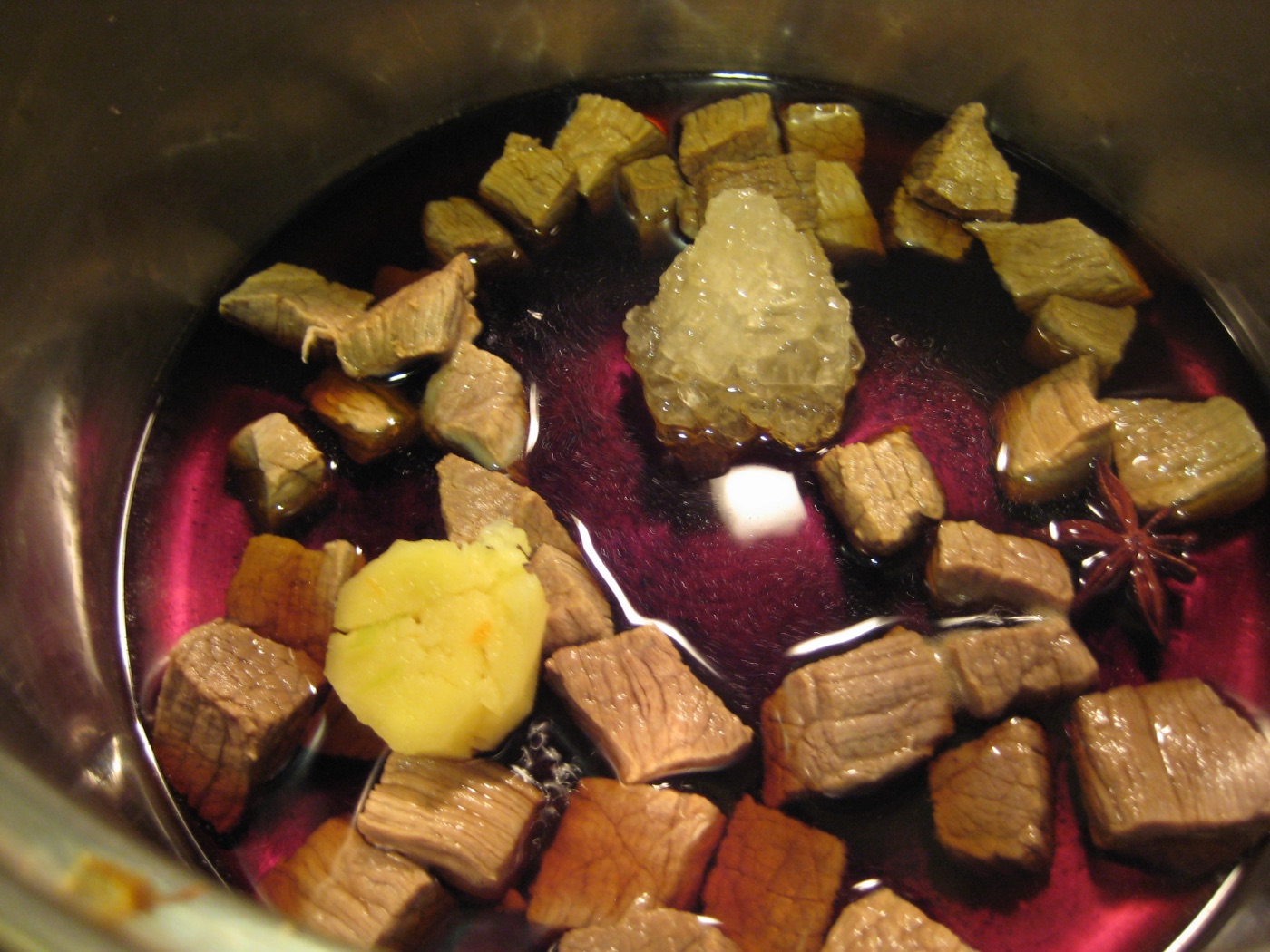 start of stew