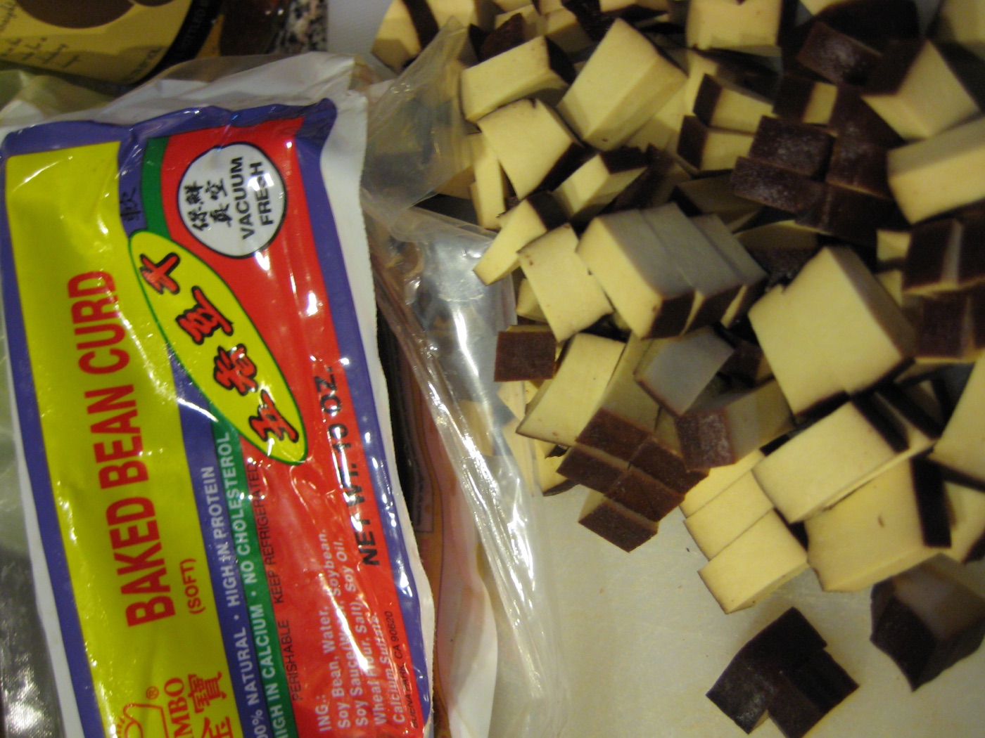 baked bean curd